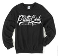 "Pretty Girls Do Pretty Things" Sweat Shirt (Black/Pink)