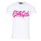 'Pretty Girls Do Pretty Things' T-Shirt (Pink/White)