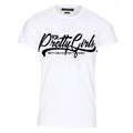 'Pretty Girls Do Pretty Things' T-Shirt (White/Black)